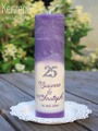 Kerze Silberhochzeit
