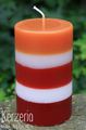 Sonnenkerze orange rot
