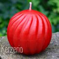 Spiral kugelkerze rot