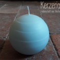 Kugelkerze Eisblau