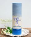 Taufkerze Engel blau